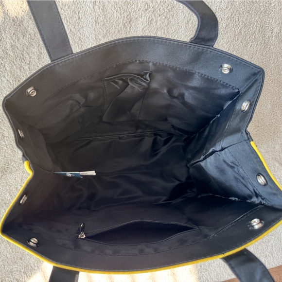 NWOT Walt Disney Mickey Mouse Tote Bag in Yellow and Black - Picture 6 of 8